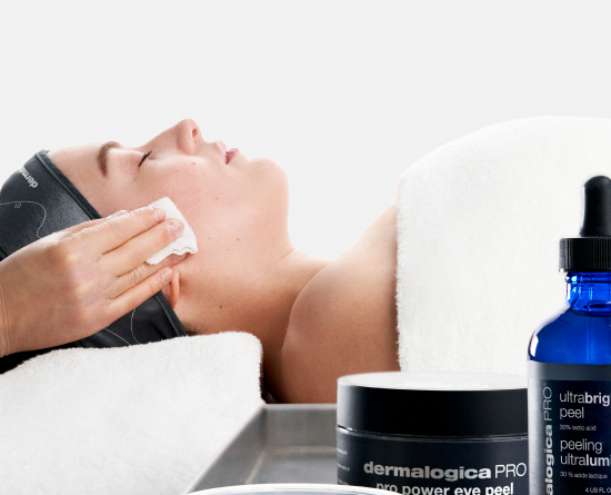 Dermalogica professional chemical peel treatment